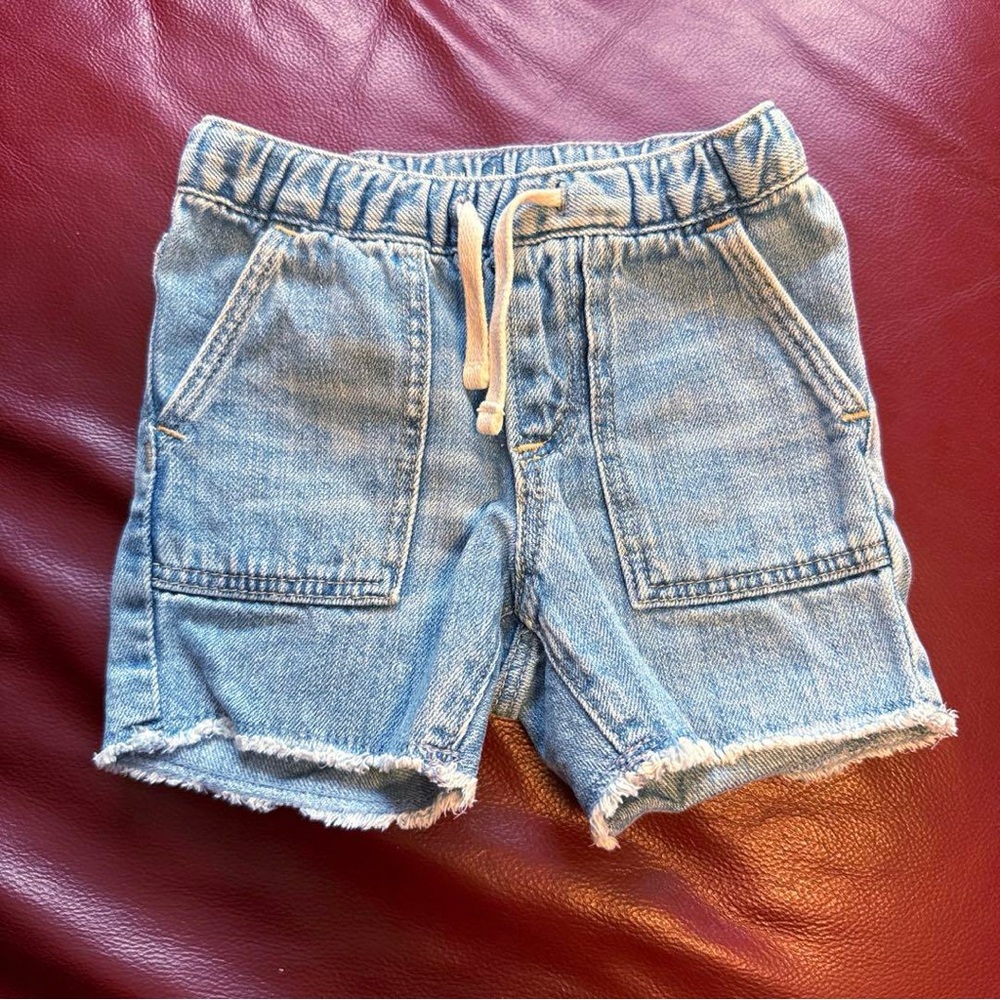 GAP Baby Light Blue Denim Shorts